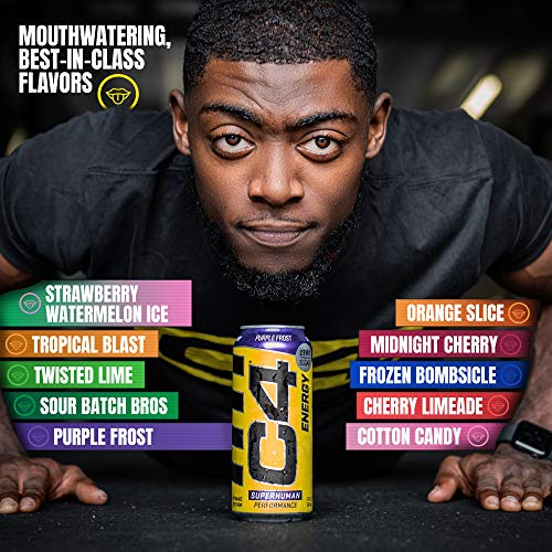 C4 Original Sugar Free Sparkling Energy Drink Frozen Bombsicle |