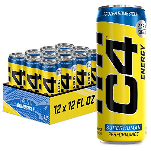 C4 Original Sugar Free Sparkling Energy Drink Frozen Bombsicle |