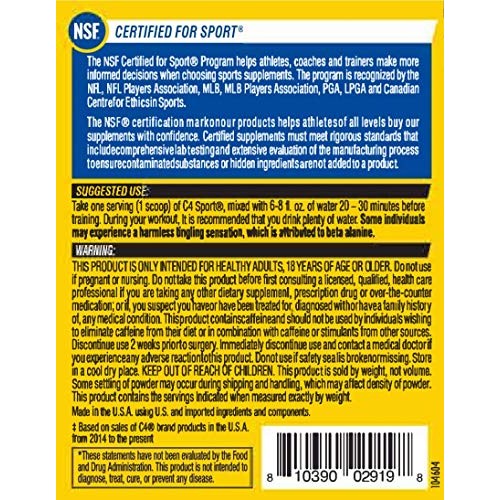 C4 Sport Pre Workout Powder Blue Raspberry - Pre Workout Energy ... C4 Sport Pre Workout Powder Blue Raspberry - Pre Workout Energy ...