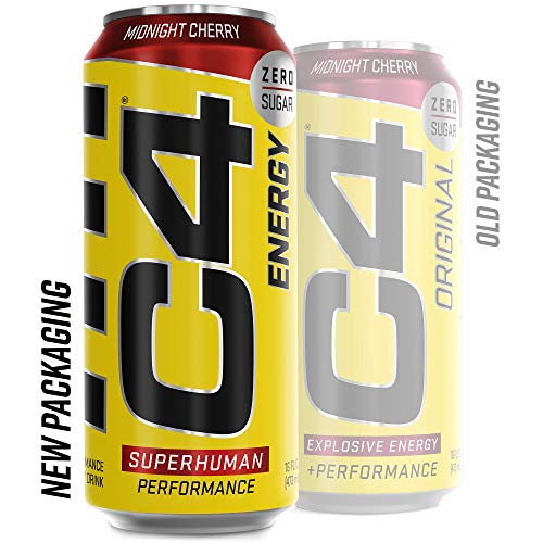 Cellucor C4 Original Sugar Free Sparkling Energy Drink Midnight