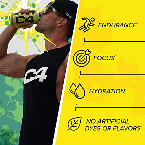 Cellucor C4 Original Sugar Free Sparkling Energy Drink Midnight