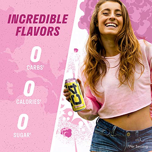 Cellucor C4 Original Sugar Free Sparkling Energy Drink Midnight