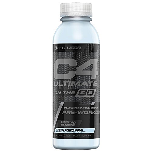 Cellucor C4 Ultimate On The Go Zero Sugar Pre Workout Drink, Ene