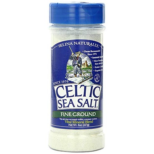 Celtic Sea Salt, Fine Ground Shaker, 8 Oz