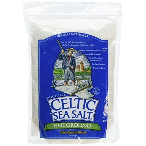Celtic Sea Salt Fne Ground Pouc, 1 Lb Pack Of 3