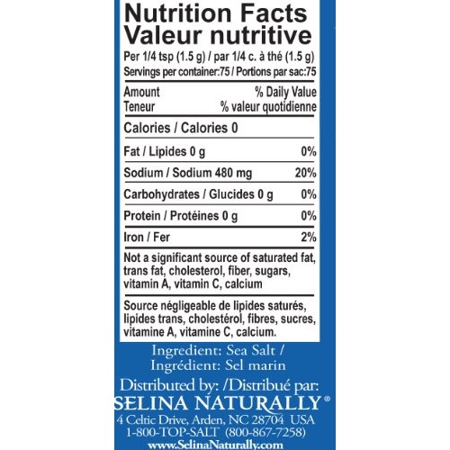 Celtic Sea Salt, Light Grey Grinder, 3 Oz