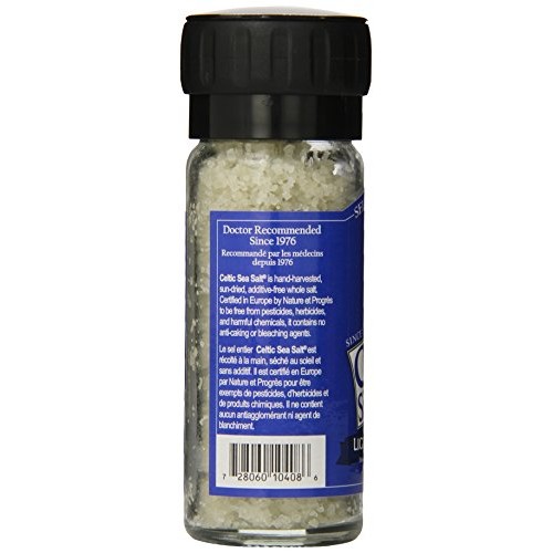 Celtic Sea Salt, Light Grey Grinder, 3 Oz