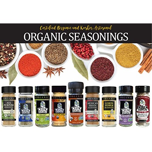 Gourmet Celtic Sea Salt Organic Lemon Pepper Seasoning Shaker – ...