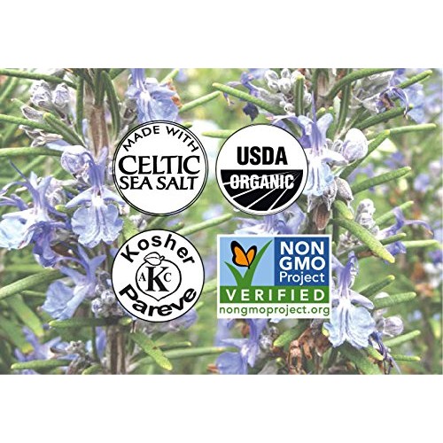 Gourmet Celtic Sea Salt Organic Rosemary Salt Shaker – Delicious