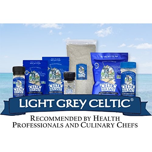 Light Grey Celtic Sea Salt Resealable Bags – Additive-Free, Deli