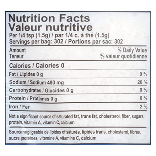 Light Grey Celtic Sea Salt Resealable Bags – Additive-Free, Deli