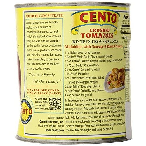 Cento All Purpose Crushed Tomatoes 28 Oz