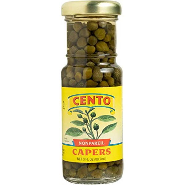 Cento - Nonpareil Capers, 2- 3 oz. Jars