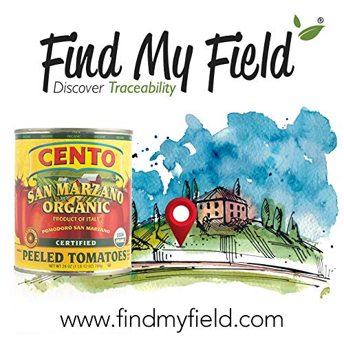 Cento San Marzano Organic Peeled Tomatoes, 28 Ounce Pack Of 6