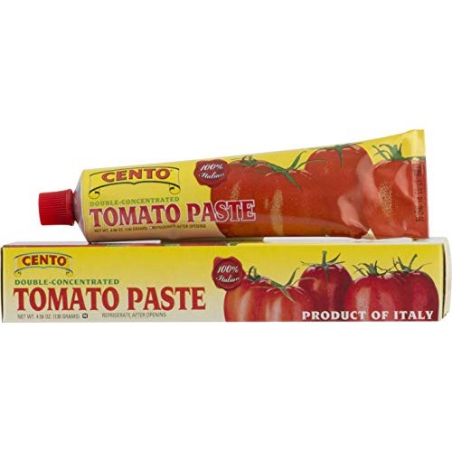 Cento Tomato Paste, 4.56-Ounce Tube Pack of 12