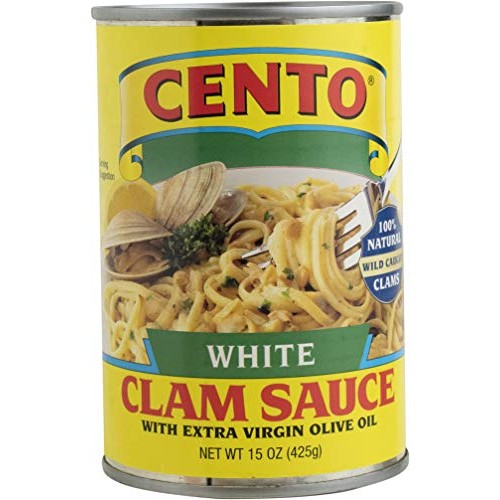 Cento White Clam Sauce, 15-Ounce Pack Of 12