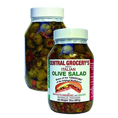 Central Grocery Olive Salad 32 Oz 4 Pack