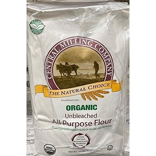 2X Organic Flour Bags 10Lbs. Each. Total Of 20Lbs.
