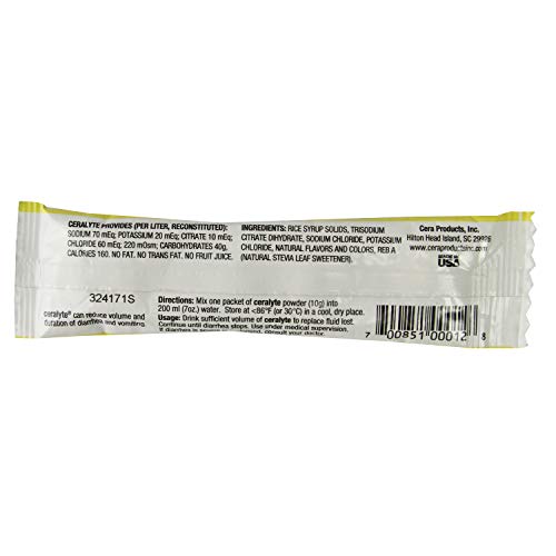 Ceralyte 70 Electrolyte - Lemon 10 Gram Packet