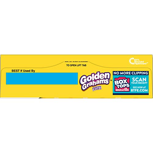 Cereal Treat Bars Golden Grahams Smores Chocolate Marshmallow,