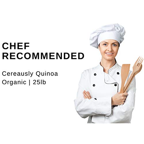 Cereausly Organic Tri-Color Quinoa In Bulk | 25 Lb | Restaurants Cereausly Organic Tri-Color Quinoa In Bulk | 25 Lb | Restaurants