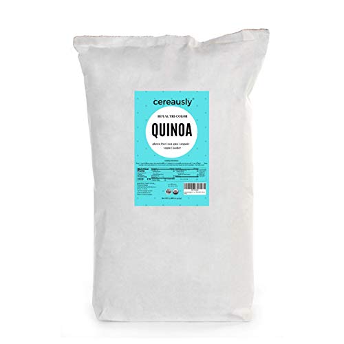 Cereausly Organic Tri-Color Quinoa In Bulk | 25 Lb | Restaurants Cereausly Organic Tri-Color Quinoa In Bulk | 25 Lb | Restaurants