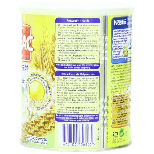 Nestle Cerelac, Honey And Wheat With Milk From 12 Months, 14.1