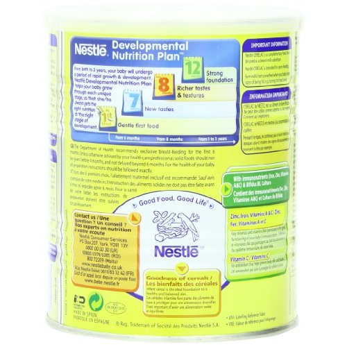 Nestle Cerelac, Honey And Wheat With Milk From 12 Months, 14.1