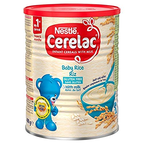 Nestle Cerelac, Rice With Milk, 14.11-Ounce Can 400 Grams, Pa
