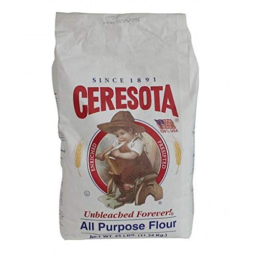 Ceresota Unbleached Forever All Purpose Flour 25Lb Bag