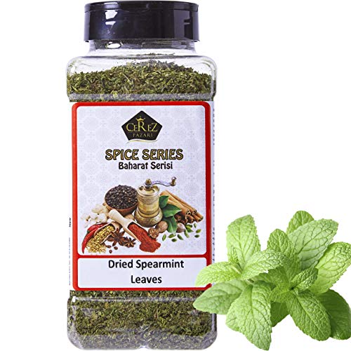 Cerez Pazari Dried Mint Leaves 5.3Oz | %100 Natural, Non-Irradia