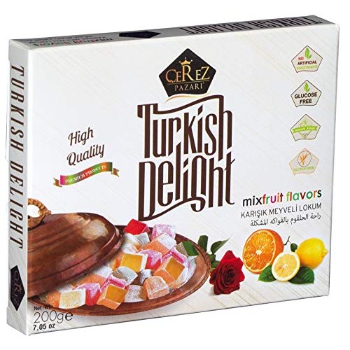 Turkish Delight Mix Flavors Lokum 7 0Z