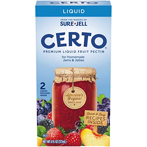 Certo Premium Liquid Fruit Pectin 6 Fl Oz Boxes, Pack Of 4 - S