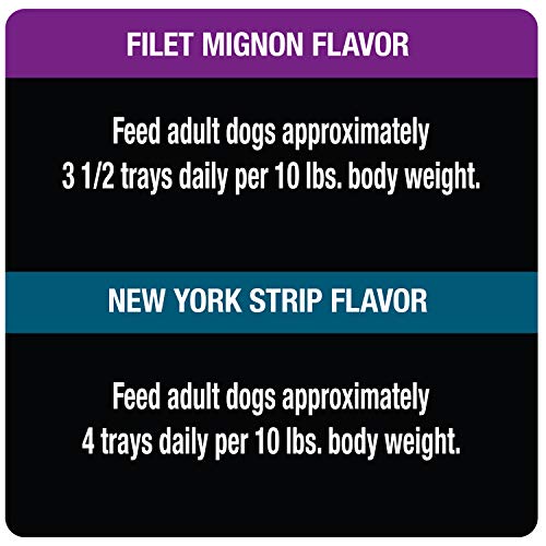 Cesar Soft Wet Dog Food Filets In Gravy Filet Mignon &Amp; New York