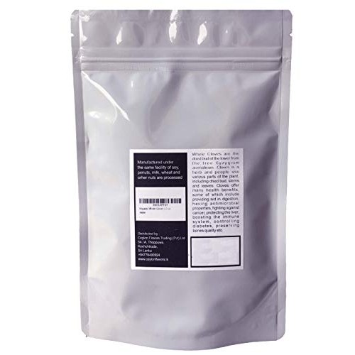 Organic Cloves Powder 3.5 Oz, Premium Grade, Harvested &Amp; Packed