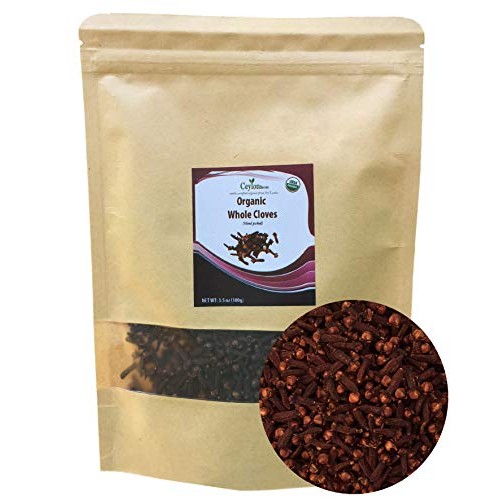 Organic Premium Grade Hand Picked Whole Cloves 3.5 Oz Finest Qua
