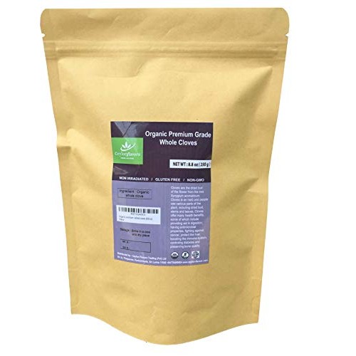 Organic Premium Hand Picked Whole Cloves 8.8 Oz