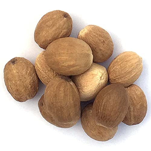 Organic Whole Nutmeg 3.5 Oz, Premium Grade, Harvested &Amp; Packed