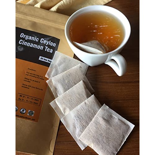 Organic Ceylon cinnamon tea bags | premium grade real or true ci...