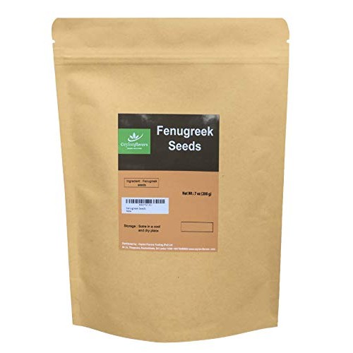 Whole Fenugreek, Methi Seeds, Perfect For Cooking, 7Oz / 200 G