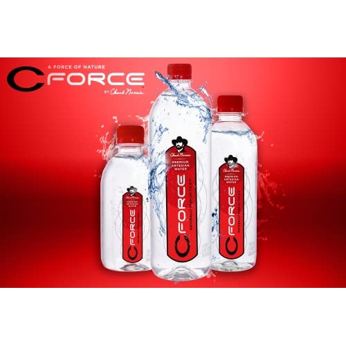 CForce Natural Artesian Bottled Water, Naturally High pH + Alkal...