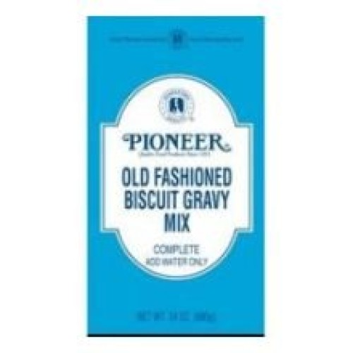Pioneer Old Fashioned Biscuit Gravy Mix, 24 Ounce - 6 Per Case.