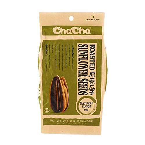 Cha Cha Sunflower Seeds Roasted 250G 100% Natural Flavor 10 B
