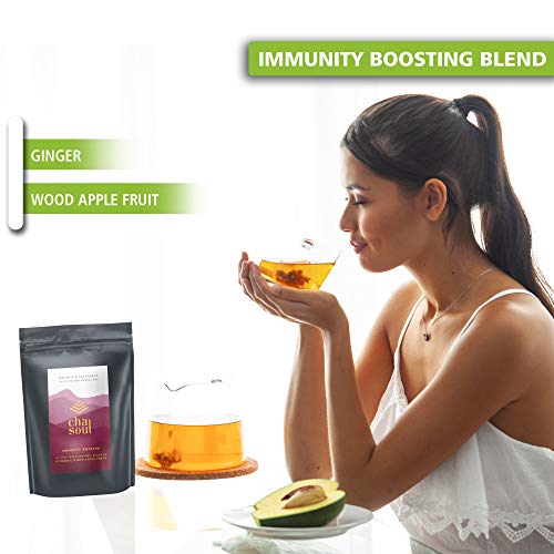 Cha Soul Immunity Booster Organic Herbal Tea For Promoting A Hea