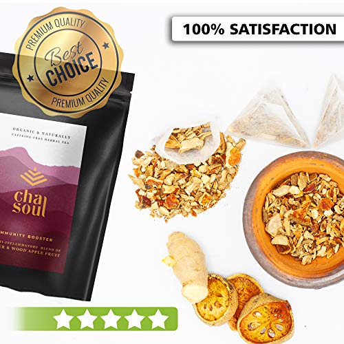 Cha Soul Immunity Booster Organic Herbal Tea For Promoting A Hea