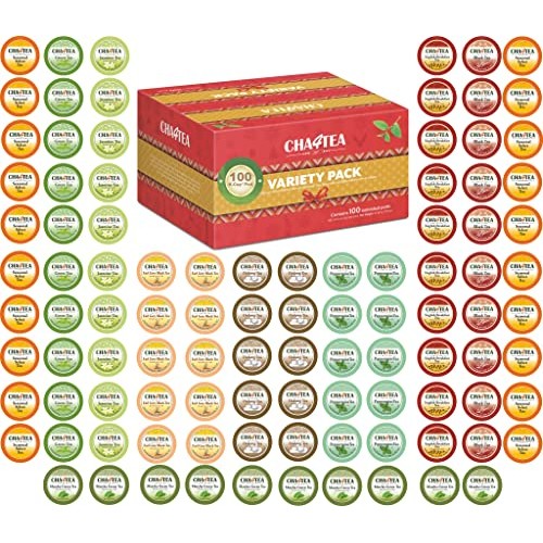 Cha4Tea 36-Count Black Iced Tea K Cups For Keurig K-Cup, Unsweet