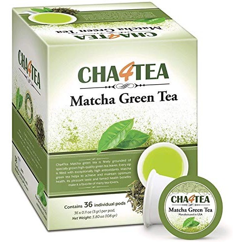 Cha4TEA 36-Count Matcha Green Tea for Keurig