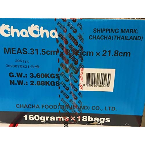 Chacha Roasted Sunflower Seeds Pecan Flavor 5.64Oz X 18 Bags