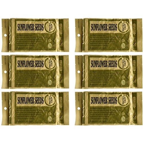 Chacha Sunflower Roasted And Salted Seeds All Nature 250G X 6