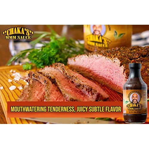 Chaka’s MMM Sauce Original Marinade 34oz - Keto, Sugar Free, L...